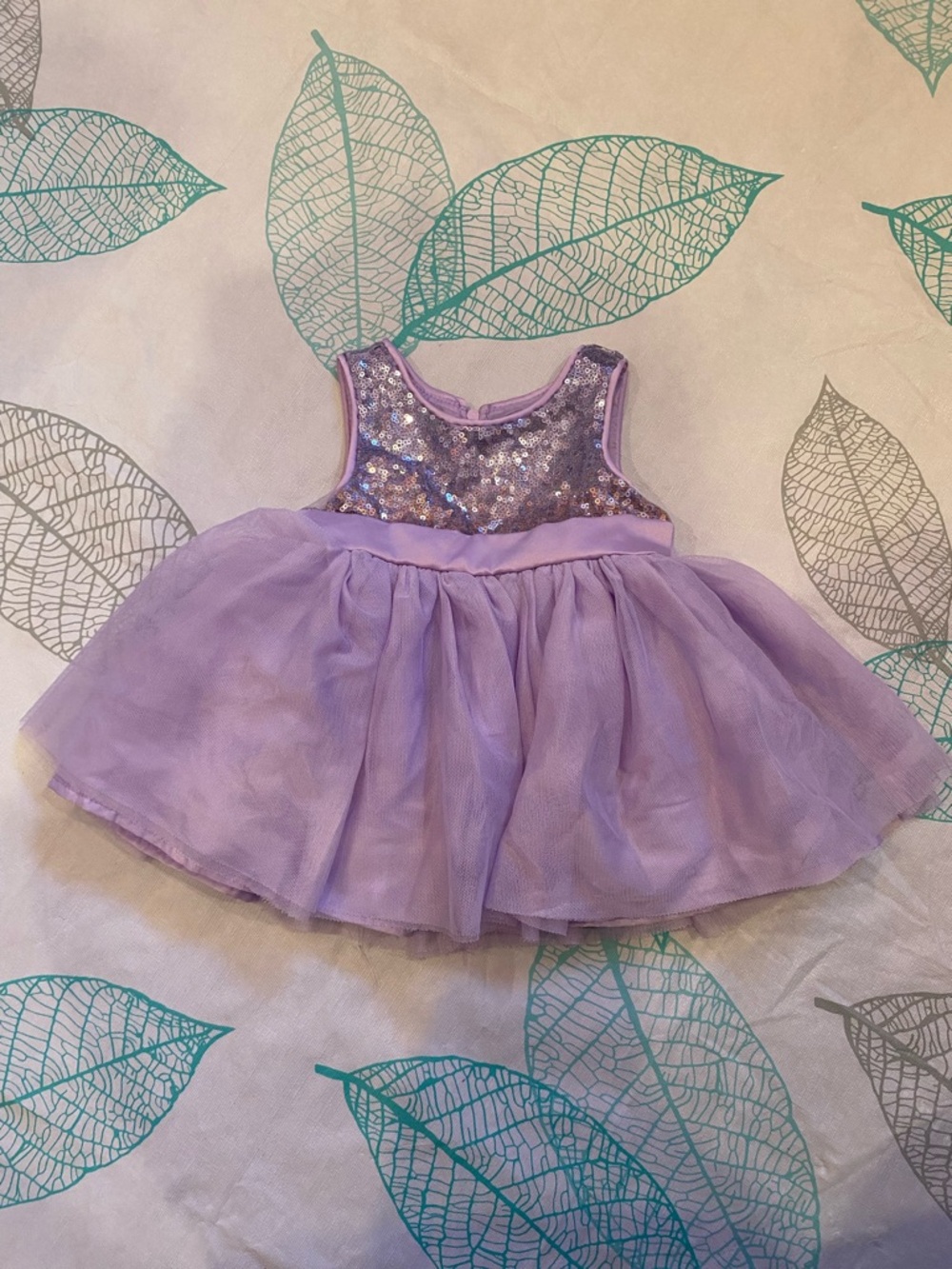 George Lavender Sequin Tulle Dress Costume